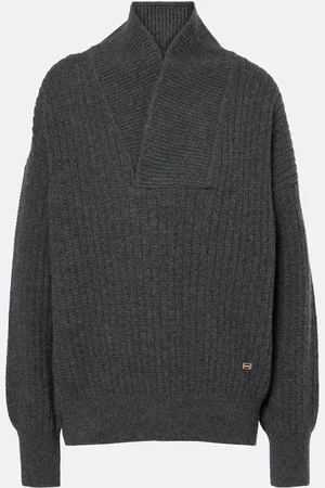 Victoria Beckham Jersey acanalado de lana
