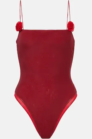 Oseree Oséree Bañador con aplique floral