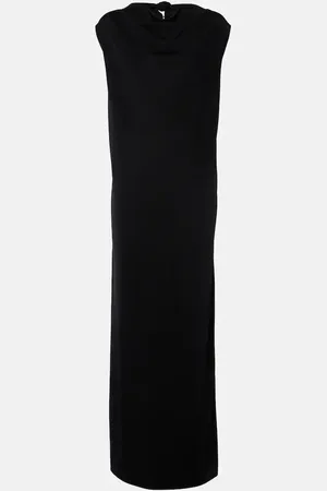 Jil Sander Vestido largo con detalle anudado