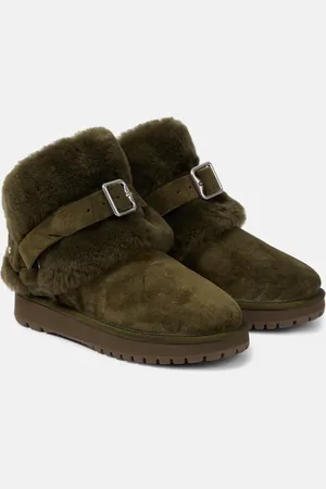 Burberry Botines de ante con borrego