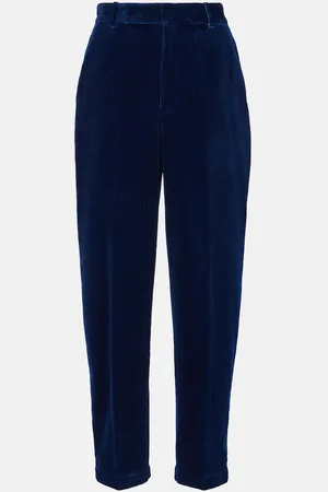 Ralph Lauren Pantalones rectos de algodón