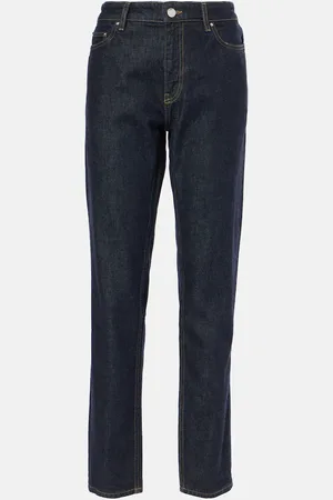 Totême Jeans rectos de tiro bajo
