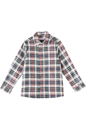 La Coqueta Camisa Nico de algodón a cuadros