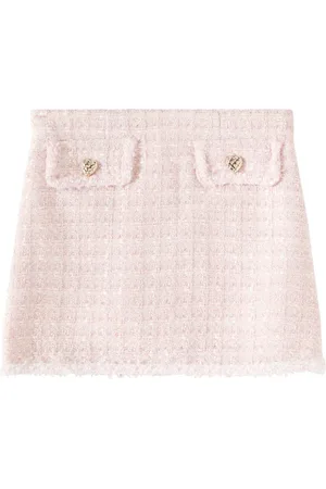 Tutu Du Monde Falda Aubazine de tweed con cuentas