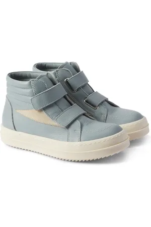 Rick Owens Zapatillas altas Porterville de piel