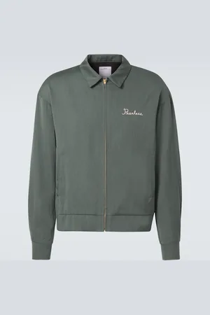 VISVIM Chaqueta Alcan de satén de lana y lino
