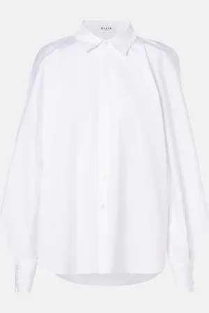 Alaïa Alaïa Camisa de algodón