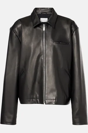 MAGDA BUTRYM Chaqueta de piel oversized