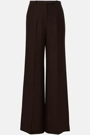 Loro Piana Pantalones flared Emmit de lino