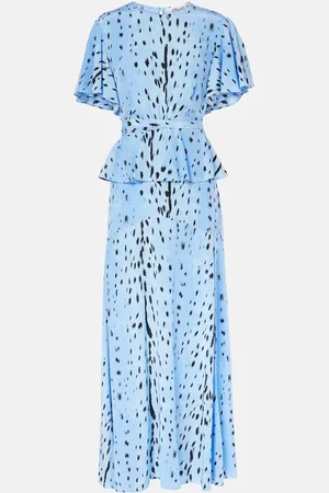 Diane von Furstenberg Vestido largo Levana estampado