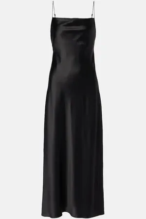 Dorothee Schumacher Vestido lencero Sense Of Shine de mezcla de seda