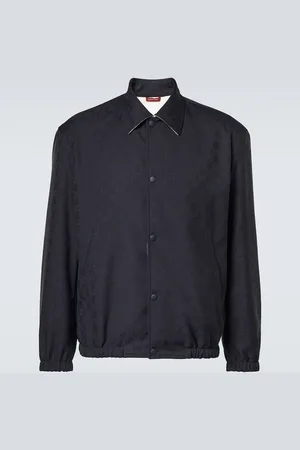 Gucci Chaqueta reversible con GG en jacquard