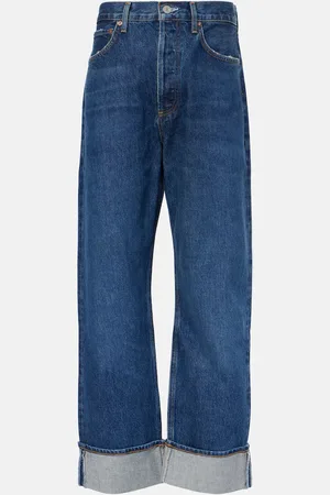 AGOLDE Jeans rectos Fran de tiro medio