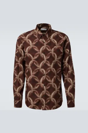 DRIES VAN NOTEN Camisa de algodón estampada