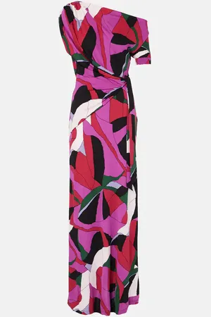 Diane von Furstenberg Vestido largo Eliana estampado