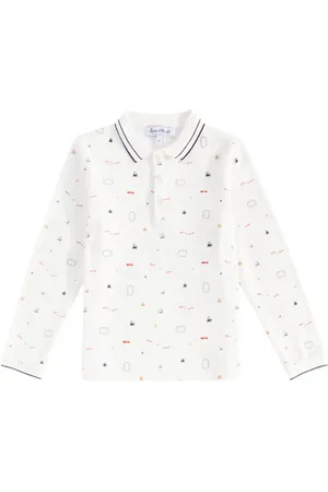 Tartine Et Chocolat Polo de algodón estampado