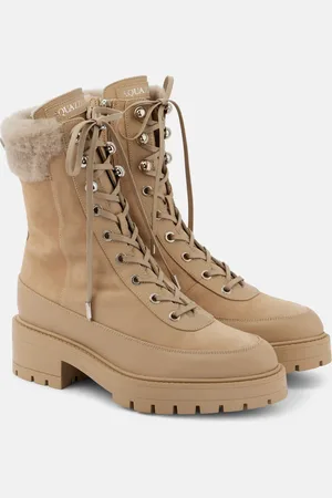 Aquazzura Botines Very Cortina con borrego