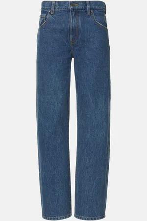 Khaite Jeans anchos Kerrie de tiro medio