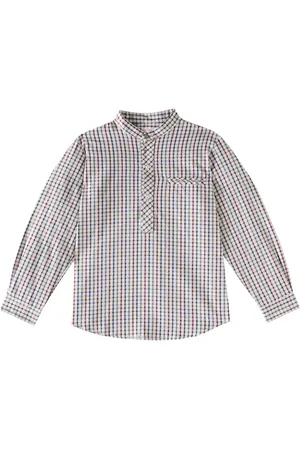 La Coqueta Camisa Mateo de algodón a cuadros
