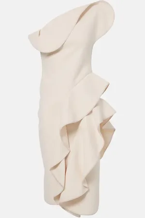 MATICEVSKI Vestido midi con volantes