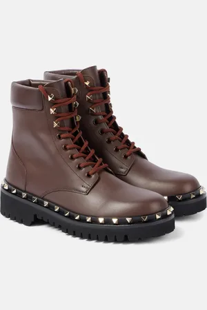 VALENTINO GARAVANI Botas Rockstud de piel