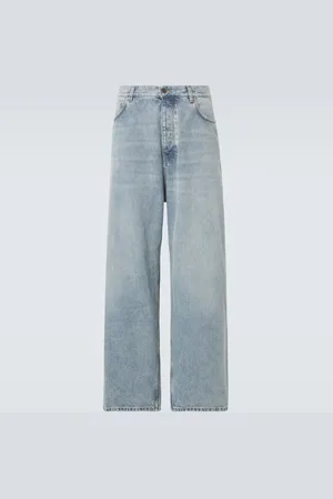 Balenciaga Jeans anchos de tiro alto