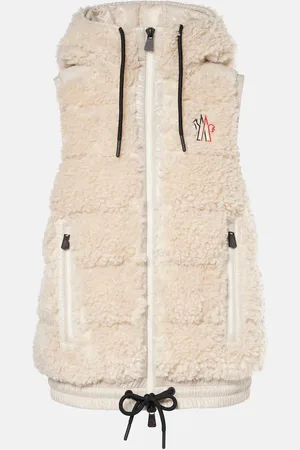 Moncler Chaleco de plumas de borrego sintético