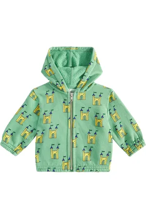 Bobo Choses Bebé - sudadera de algodón con cremallera