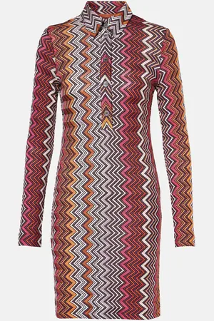 Missoni Vestido camisero Zigzag