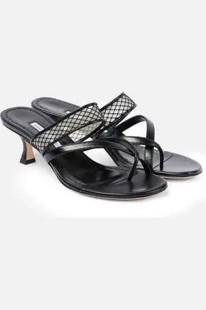 Manolo Blahnik Mules Sulna 50 de piel