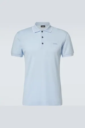 Ermenegildo Zegna Polo de mezcla de algodón