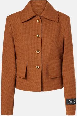Patou Chaqueta Iconic de mezcla de lana y algodón