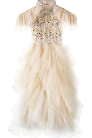 Tutu Du Monde Vestido Nebula de jersey y tul adornado
