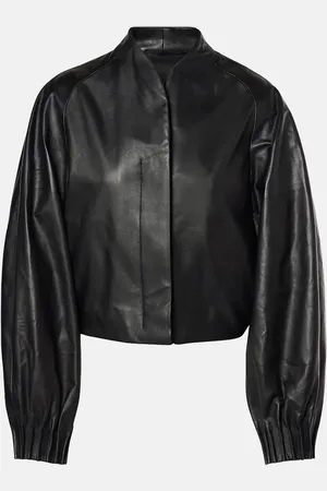 Fforme Chaqueta cropped Aram de piel