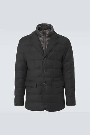 HERNO Blazer Convertible de lana y cachemir
