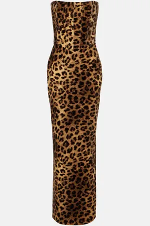 Ilkyaz Ozel Vestido de fiesta corsé Ambra de algodón