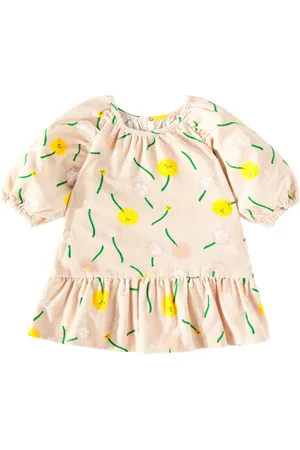 Stella McCartney Bebé - vestido de algodón estampado