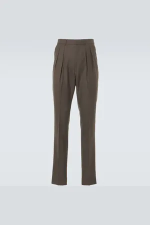 Tom Ford Pantalones Atticus de mohair, lana y seda