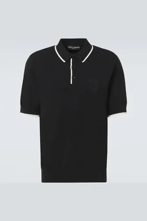 Dolce & Gabbana Polo de algodón con logo