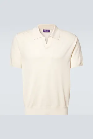 Ralph Lauren Polo de seda y algodón