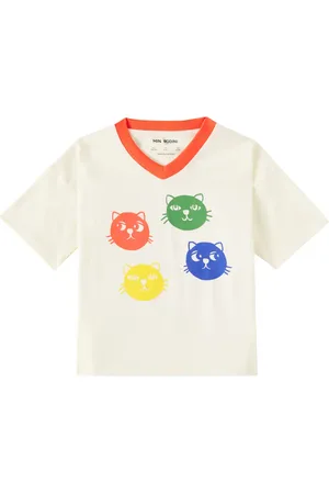 Mini Rodini Camiseta de jersey de algodón estampada