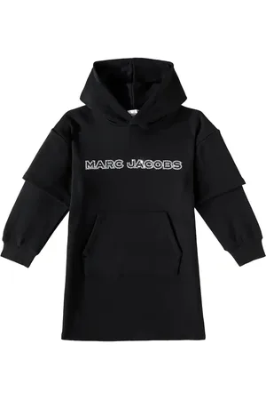 Marc Jacobs Vestido de algodón adornado con logo
