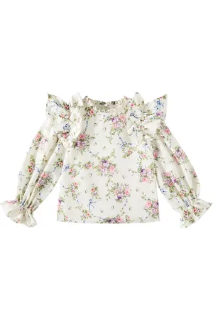 Tutu Du Monde Blusa Belle floral con volantes