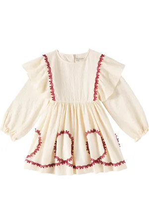 Konges Sløjd Konges Sløjd Vestido Fee de algodón bordado