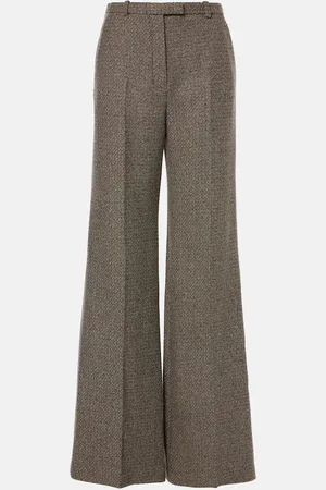 Loro Piana Pantalones anchos Emmit de lana virgen