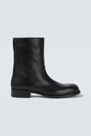 The Row Botines Nobilis de piel