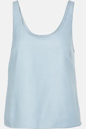 GABRIELA HEARST Tank top Muriel de seda y lana