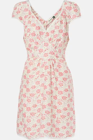 RIXO London Vestido corto Alexandra floral