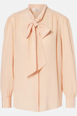Chloé Chloé Blusa de chifón de seda