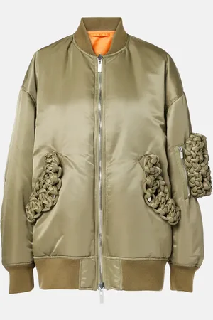 NOIR KEI NINOMIYA Chaqueta bomber con nudos